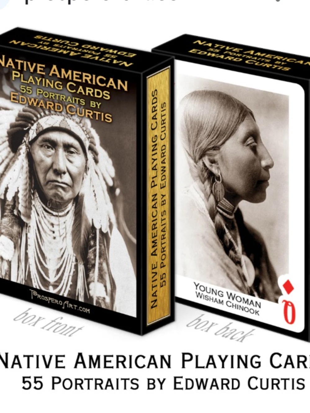 Sealed Native American playing cards